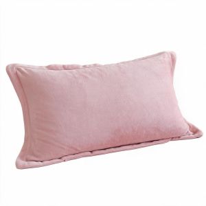 YUBAGUANB Warm Flannel Pillowcase Skin-friendly Soft Sleeping Pillow Cover Modern Breathable Cushion Cover Dormitory