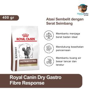 ROYAL CANIN FIBRE RESPONSE 400GR MENGOBATI SEMBELIT PADA KUCING