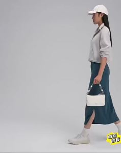 Llu New Ruched1.5L Single-shoulder bag for commuting versatilescrunchie bag hand-held crossbody bag for women