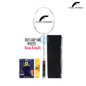 Raket Badminton Flex Power Revamp 1001 Bonus Komplit Raket Flexpower