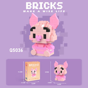 BETTIE Mini Toys Nano Block Model Kartun Building Blok Susun DIY Bricks Mainan Balok
