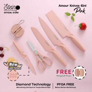 STEIN Diamond Amour Knives 6in1 - Pisau Set Stein