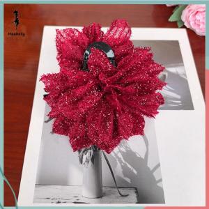 ส่วนลด 10 บาท สำหรับการซื้อ 1 ชิ้น อุปกรณ์เสื้อผ้าแฟชั่นหวานๆแต่งพู่ตาข่ายรูปกุหลาบ