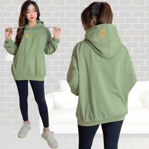 BILQIS JAKET SWEATER HODDIE JUMPER POLOS BORDIR OUTER BASIC BAJU PRIA WANITA BAHAN FLEECE