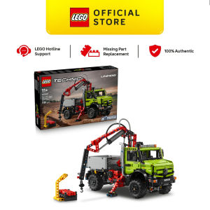 LEGO Technic 42242 Mercedes-Benz Unimog U 5023 with Crane (1189 Pieces)