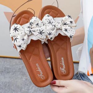 [Free Shipping] WomenS 2026 Summer PVC Bow Casual Shoes One-Strap Height-Increasing Soft-Soled Flat Sandals