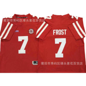 NCAA University Football Uniform Jersey  Huskers  Nebraska Team 7#93# Embroidery In Stock Customizable
