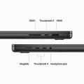 16-inch MacBook Pro: Apple M3 Pro chip with 12‑core CPU and 18‑core GPU, 512GB SSD. 