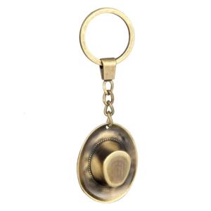 Retro Tây Keychain Quyến Rũ Với chịu lực cao Brass Kết Thúc Trang Trí Hoàn Hảo Cho Chìa Khóa Xe Ba Lô Và dụng cụ du lịch