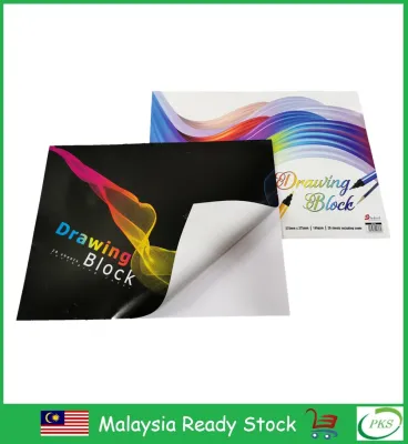 B4 275mm x 375mm Drawing Block 135/165gsm 20 Sheets Drawing Paper Buku Lukisan (S-140/S-170)