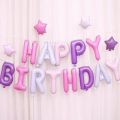 Bóng chữ Happy Birthday, bóng chữ sinh nhật HPBD. 