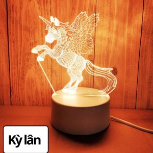 Đèn ngủ 3d trang trí đèn led decor phòng ngủ bàn làm việc hoặc làm quà tặng kèm sẵn hộp quà