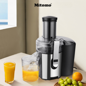 Máy Ép Nước Tự Động Mitomo KJ3057 Công Suất 1000W BPA Free Thép Không Gỉ Hàng Chính Hãng