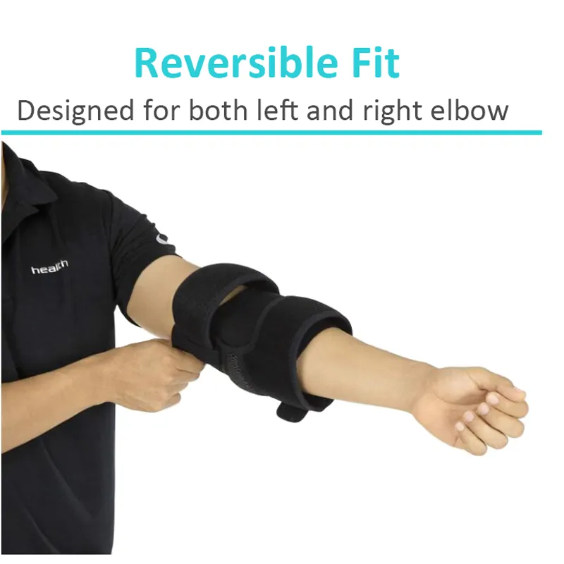 Vive Elbow Brace - Tennis Compression Sleeve - Wrap for Golfers, Bursitis,  Left or Right Arm - Tendonitis Support Strap for Golf, Men and Women 