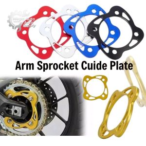 Motorcycle Sprocket Guide Plate CNC Aluminum Chain Guard Rear Hub Fit Sniper 135 150 155