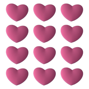 12pcs Silicone Racket Damper Absorber Racquet Dampeners Tennis Vibration Dampener Heart Shape String Dampener