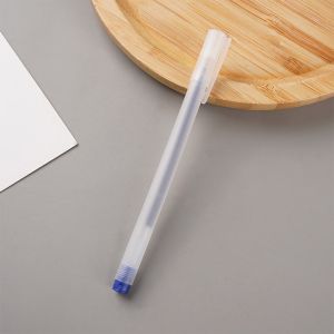 BW-A46 Pena Gel Alat Tulis Pulpen 0.5mm Motif Polos Simple / Pena Perlengkapan Sekolah Ballpoint