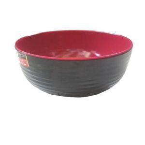 Mangkuk Ulir Datar 2 Warna 6" Melamine - Golden Dragon W-06A5