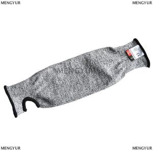 [COD] MENGYUR 1Pc Level 5 HPPE Cut Resistant Anti-Puncture Work Protection Arm Sleeve Cover Cut-resistant Arm Sleeve for Men Women