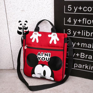 กระเป๋ากันน้ำ กระเป๋าสะพายข้าง เป้ ใบใหญ่ มีซิปกระเป๋านักเรียน กระเป๋าเป้สะพายหลังเด็ก ใหญ่จุสะใจ กระเป๋าสะพายข้างเด็ก