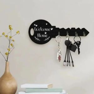 Key Holder Functional Durable Wall Hanger Popular Key Shape High Demand Wall-mounted Key Rack Unique Design Wall Hook Stylish