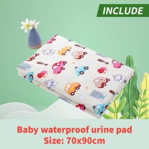 Baby Diaper Pad Made of Pure Cotton Waterproof Washable Breathable Menstrual 70 * 90CM Overnight Baby Diaper Pad for Children
