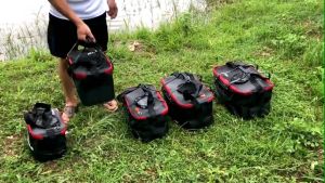 TaffSPORT Tas Perlengkapan Memancing Portable Fishing Bucket Camping Water Container