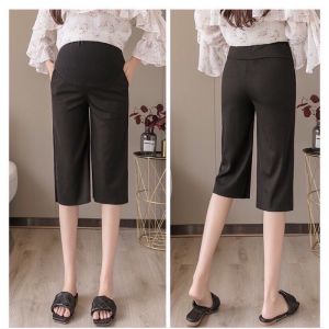 Quần bầu Lửng CHẤT THUN TĂM LẠNH siêu mát cho mẹ bầu- Đồ Bầu Xinh tkutrang