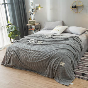 Plain Blanket Super Soft Perfect For Warm Solid Color Microfiber Plush Fleece (3 size 1.5/1.8/2..3M )