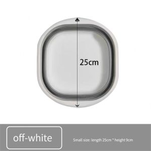 LVYIMAO 【จัดส่ง 2-3 วัน】 ( ซื้อ 1 แถม 1) อ่างอาบน้ำพับได้ อ่างอาบน้ำซิลิโคนมัลติฟังก์ชั่น อ่างอาบน้ำพับได้แบบพกพากีฬากลางแจ้ง อ่างอาบน้ำทำความสะอาดผัก