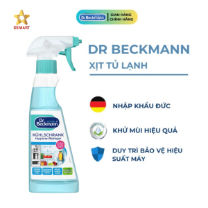 [TẶNG NƯỚC LAU SÀN] Chai xịt vệ Sinh Khử Mùi Hôi Tủ Lạnh tủ đông DR BECKMANN 250ml Chính Hãng Đức