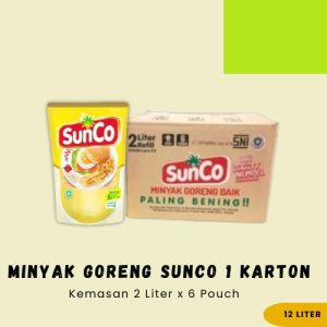 Termurah Sunco 2L X 6PCS - Minyak Goreng Berkualitas