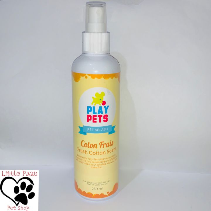 Play Pets Cologne Fresh Cotton Scent 250ml Lazada PH