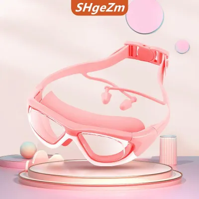 [COD] SHgeZm SPORTS Kính bơi kidsren độ nét cao cho bé trai và bé gái kính bơi chống sương mù kính khung lớn silicon thoải mái