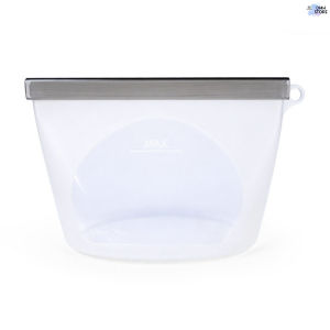 SG Stock Versatile Reusable Silicone Preservation Bag Airtight Ziplock Design Freezer Safe Food Travel Cosmetic Storage