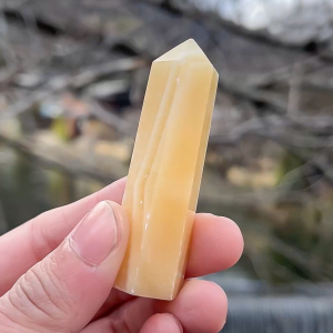 【SG】Yellow Calcite Tower Crystal