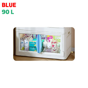 [1PC] ROCO Stackable Storage Box Kotak Lipat Foldable Box Kotak Almari Gantung Baju Hanging Cabinet 折叠收纳箱