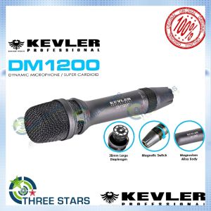 =Original Kevler DM 1200  Premium Crafted Dynamic Supercardioid Professional Microphone.