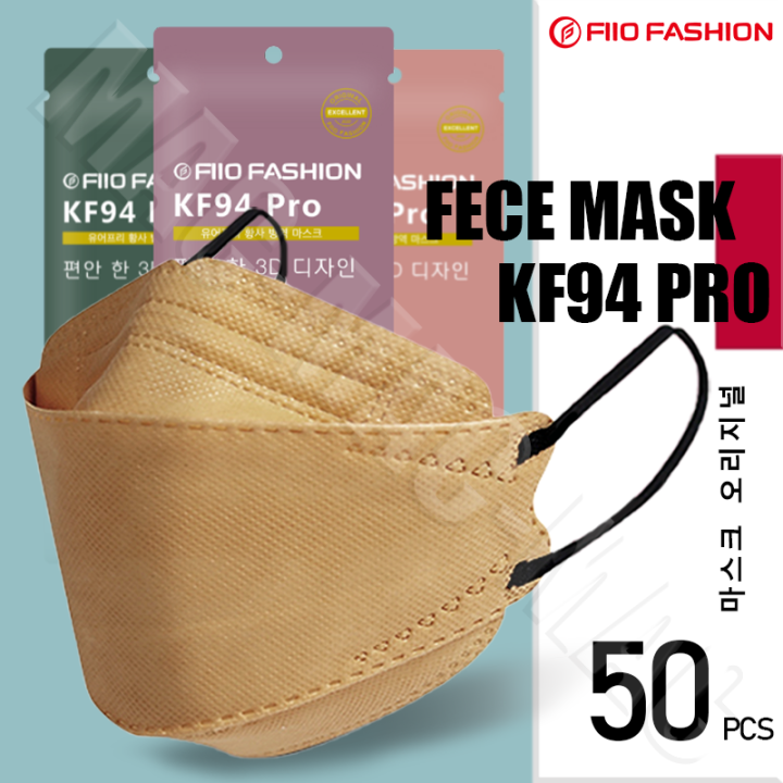 KF94 mask original 50 pcs sale FDA Approved Face Mask Disposable 4Layer ...