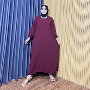 Midi Dress Crinkle Belena