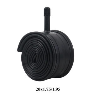 20x1.75/1.95 Inch Electric Bicycle Inner Tube 20*1.75 Inch MTB Road Camera 20 Inch Bike Pneumatic Black Rubber Tires AV Valve