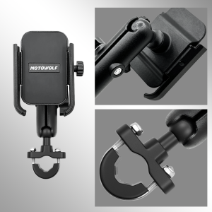 High Quality Motowolf Cellphone Holder Version 3/360 °Rotation Motowolf Phone Holder v3 Cp holder