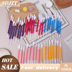 SDJZT 8 cái bộ Đất Sét mô hình công cụ nhựa sáp khắc gốm công cụ khắc điêu khắc Shaper Polymer đất sét điêu khắc Bộ