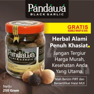 BAWANG HITAM TUNGGAL - BLACK GARLIC - 250GRAM - SUPER