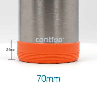 7cm contigo Tumbler silicone boots water bottle silicone sleeve non-slip anti-fall anti-scalding thermos insulation sleeve suitable for diameter 6.8-7.3 cm