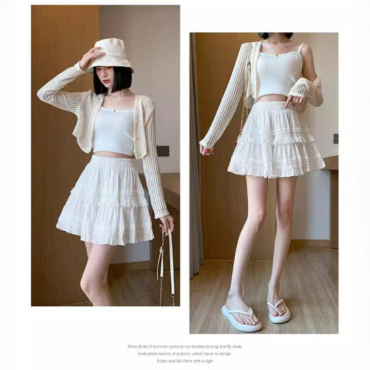 Rok%20Kue%20Halus%20Baru%20Gaya%20Korea%20Rok%20Pendek%20Putih%20Rok%20A-line%20Pelangsing%20Pinggang%20Tinggi%20Wanita%20-%20Image%209