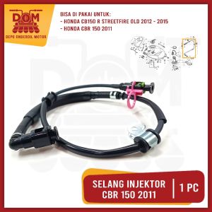 Selang Injektor CBR 150 2011 (KNZ) 17570-KPP-T00 Hose Comp Fuel Feed Saluran Bensin Injeksi Honda