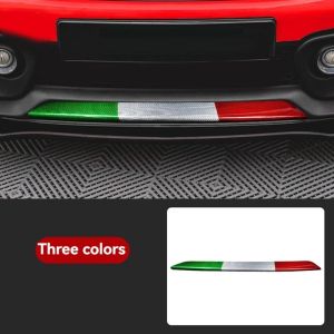 dncnf Real Carbon Fiber For Abarth 500 595 695 2017-2023 Car Front Bumper Lower Lip Decorative Strip 3H4K8
