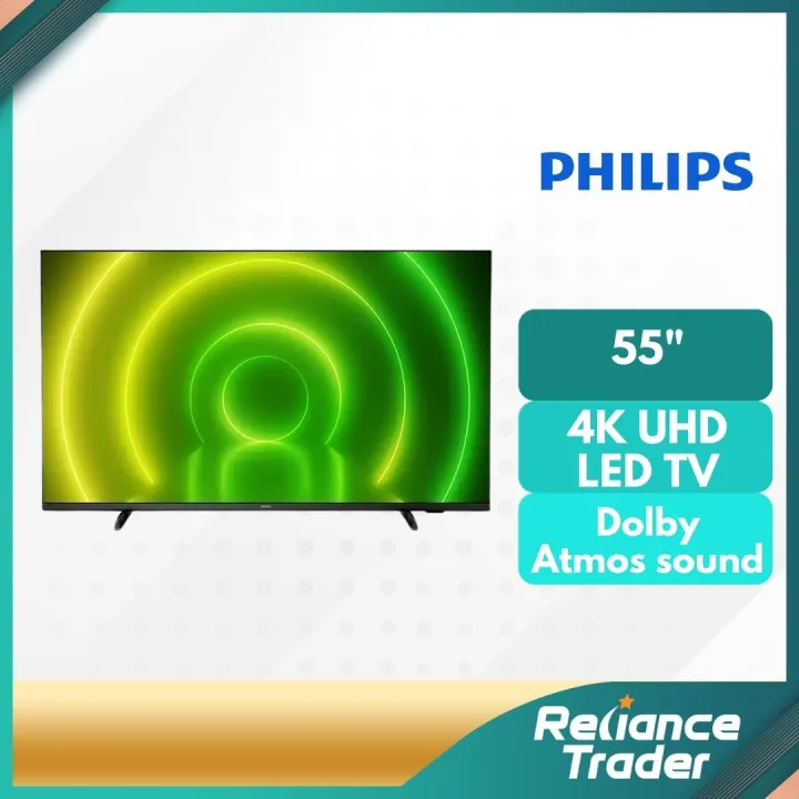 Philips 55" 4K UHD LED Android TV 55PUT7406/68