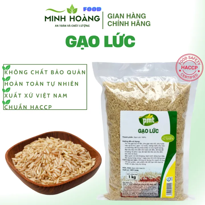 GẠO LỨC THƠM thương hiệu Phú Minh Tâm gói 1kg